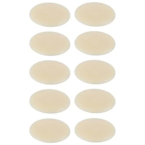 cyclingcolors 10x Abdeckkappen für Torx Schrauben Schraubenabdeckung schraubenkappen Kunststoff, Creme Elfenbein T20 12mm