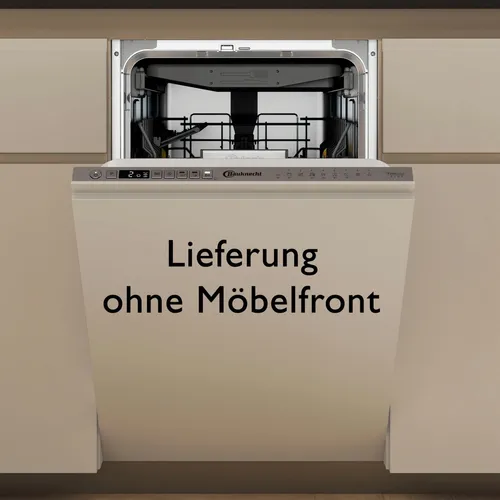 BAUKNECHT BKR IAS Slim Geschirrspüler vollintegriert 45 cm ActiveDry PowerClean