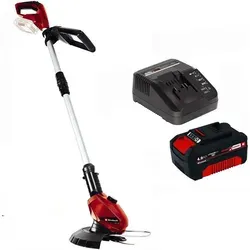 Einhell Akku-Rasentrimmer GE-CT 18 Li mit 4.0 Ah Akku - Rasentrimmer & Motorsensen, kabelloser Betrieb für maximale Flexibilität im Garten mit starkem 4.0 Ah Akku und Ladegerät.