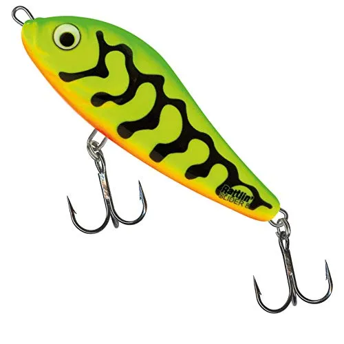 Salmo Rattlin Slider Floating 11cm 45g - Jerkbait, Salmo Farben:Green Tiger