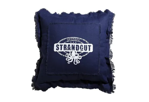 Home Feeling Dekokissen Strandgut07 Kissen mit Reißverschluss, 53 x 53 cm