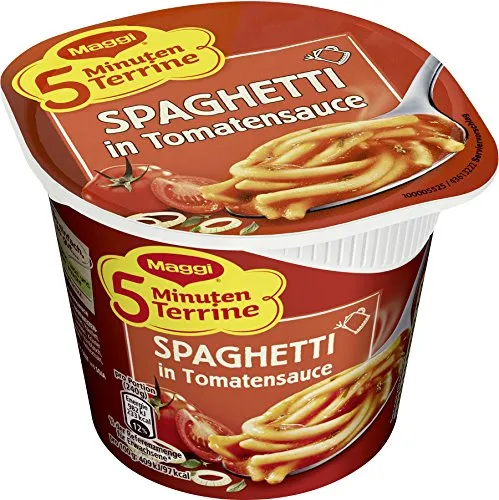 Maggi 5 Minuten Terrine Spaghetti in Tomatensauce