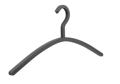 Kleiderbügel CARREE B 45 cm grau in grau von Sonstige