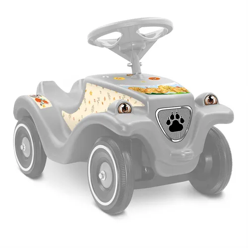 BIG Bobby Car Classic Aufkleber Set Design 21 Waldtiere Rutschauto Spielauto