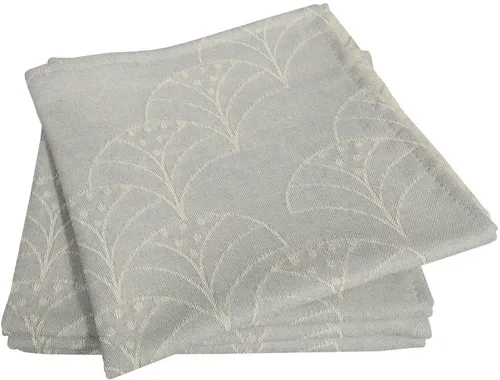 Stoffservietten Grau von Adam