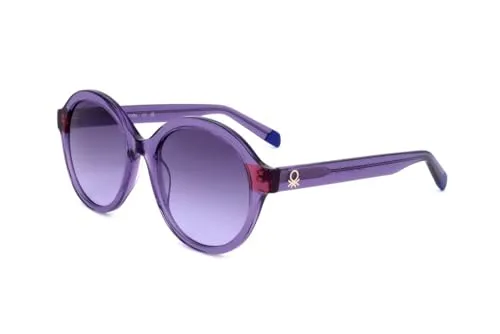 Benetton BE5084 748 G. XTAL PURPLE 53/19/140 Damen Sonnenbrillen