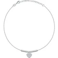 Valeria Fußkette 89084873 aus 925er recyceltem Silber in silber von Valeria