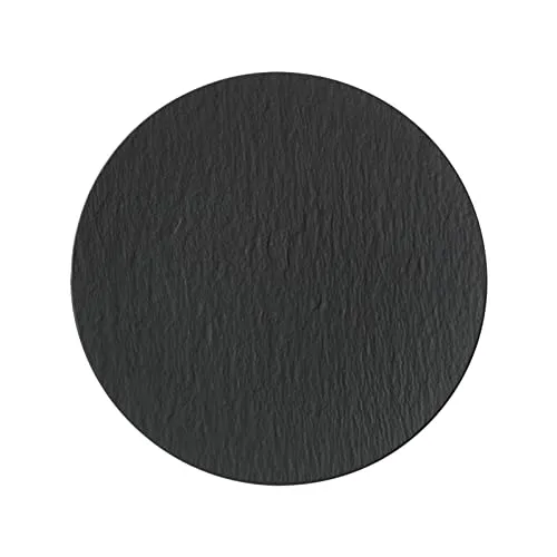 Villeroy & Boch Manufacture Rock Pizzateller Set 6er in schwarz von Villeroy & Boch