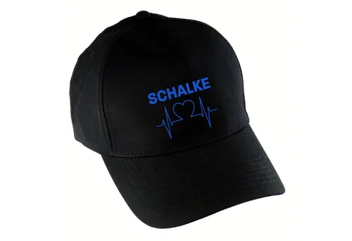 multifanshop Baseball Cap Schalke - Herzschlag - Mütze