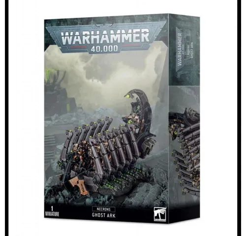 Warhammer 40.000 - Necrons Ghost Ark - 40K Miniaturen, mehrteiliger Bausatz mit 168 Teilen zur individuellen Gestaltung einer Geister-Barke oder Dominator-Barke der Necrons - Ideal für Sammler und Hobbyisten.