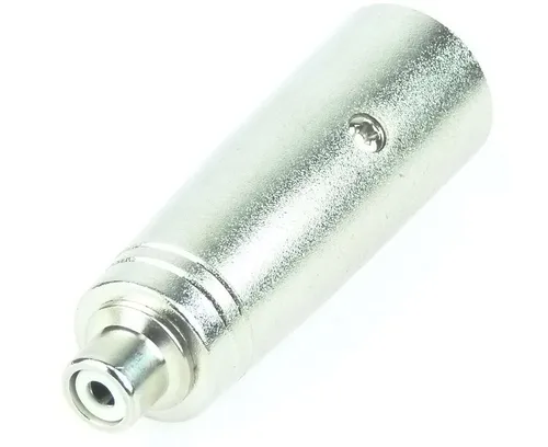 ADAM HALL Adapter XLR Stecker male auf Cinch RCA Buchse weiblich Audio Verbinder