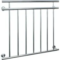 ECD Germany Brüstungsgeländer Französischer Balkon aus Edelstahl