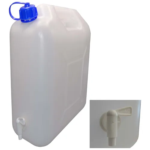 Liter Wasserkanister mit Deckel & Ausgießer lebensmittelecht leer dicht NEU 10