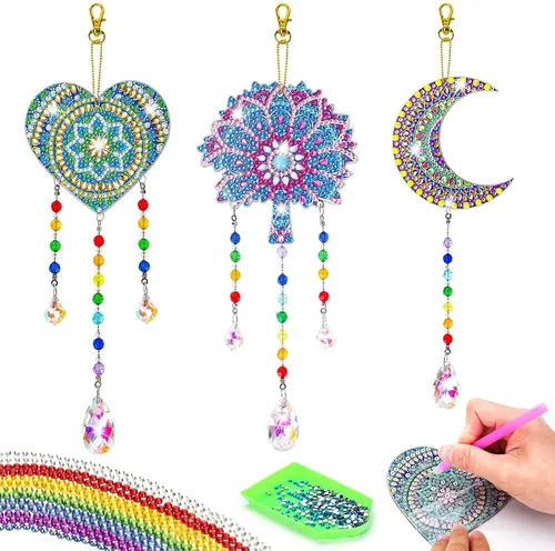 GOLDEN Gemälde Bastelset Kinder Geschenkideen Spielzeug Diamant Painting