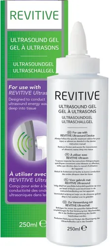 REVITIVE Körpergel Revitive Ultraschallgel 250ml, zur Anwendung mit dem Revitive Ultraschallgerät
