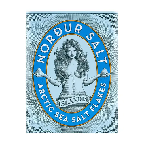 Nordur Salt Artic Sea Salt Flakes - Meersalzflocken in der Metalldose 250g