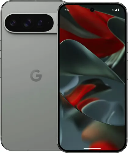 Google Pixel 9 Pro XL 5G 256GB Hazel Smartphone - Grau, leistungsstarke Kamera mit 50 MP Hauptkamera und 8K Videoaufnahmen für professionelle Fotos und Videos