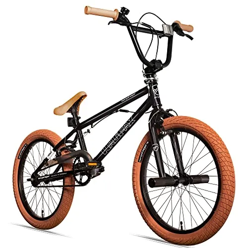 bergsteiger BMX-Rad Halifax 20 Zoll - Freestyle mit 360° Rotor-System - Kinderfahrrad mit robustem Stahlrahmen, ideal für Freestyle-Tricks und Abenteuer. Ausgestattet mit U-Bremsen und rutschfestem Sattel für maximalen Fahrspaß!