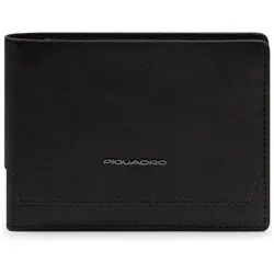 Piquadro Solm Geldbörse RFID Schutz 12.5 cm schwarz von Piquadro