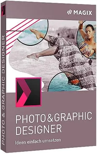 MAGIX Photo & Graphic Designer 18 - Kreative Fotobearbeitung leicht gemacht - Fotografie & Grafikdesign: Über 150 Filter und Effekte, plus Magic Resize für perfekte Social-Media-Formate. Ideal für kreative Projekte!