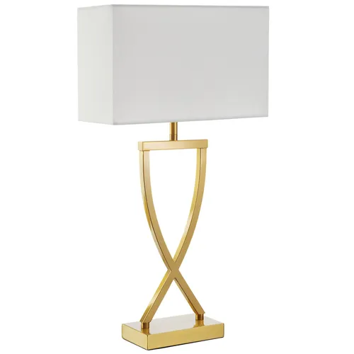 TecTake Tischleuchte Avina in gold von tectake