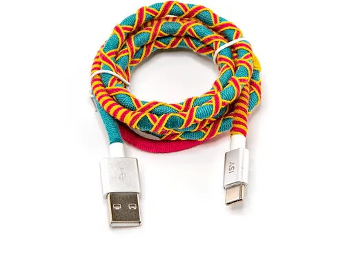 ISY IUC-4100-RG-C, Ladekabel, 1 m, Mehrfarbig
