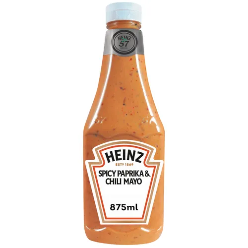 Heinz Spicy Paprika und Chili würzige Mayo 875ml Flasche