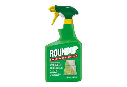 ROUNDUP Unkrautbekämpfungsmittel Wege & Terrassen Spray 1 Liter, 1000 ml
