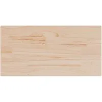 vidaXL Tischplatten 2er Set 80x40 cm aus Kiefernholz - Zubehör für Möbel: Hochwertige Tischplatten aus massivem Kiefernholz für rustikales Design und einfache Reinigung – ideal zur Auffrischung von Tischen in Wohn- und Gewerberäumen.