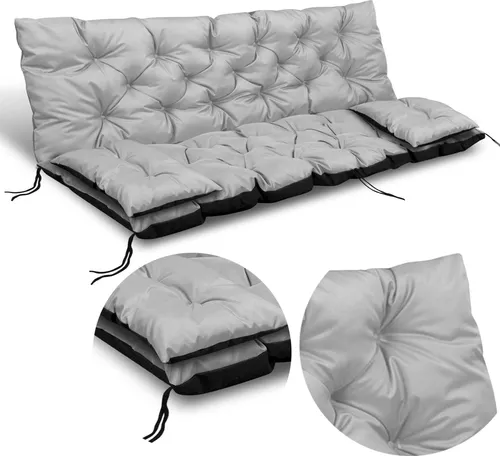 Kissen für Hollywoodschaukel 180x60x50 Sitzkissen Bankkissen Gartenkissen Bankauflage für Gartenbank