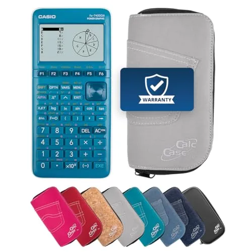 Casio FX-7400GIII inkl. CalcCase Schutztasche