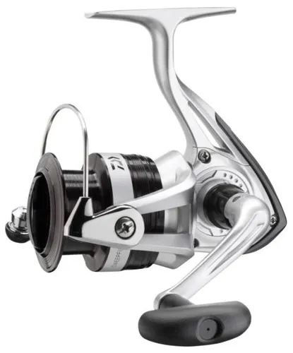 Daiwa Sweepfire EC 3500 - Spinning Angelrolle mit Frontbremse - Angelrolle der Größe 3500 mit hoher Übersetzung von 5.3:1, ideal für präzises Angeln und hohe Schnurfassung für lange Würfe.
