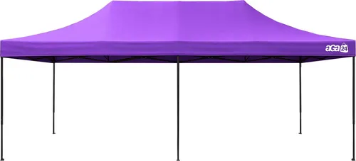 Aga Verkaufsstand ohne Seitenwände 3x6 m Lila in lila von AGA
