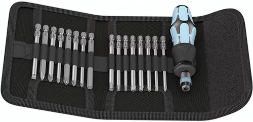 Wera Kraftform Kompakt 60 Bit-Set 17-teilig