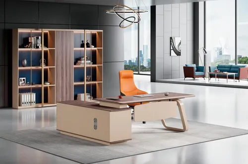 Ecke Schreibtisch Beige aus Holz - Stylischer Bürotisch in Beige, gefertigt aus hochwertigem Holz. Mit großzügigen Maßen von 220 x 160 cm bietet er viel Platz für Ihre Arbeitsutensilien. Ideal für ein modernes Büro!