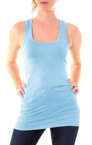 Muse Longtop Classic Tanktop Skinny Fit 8002