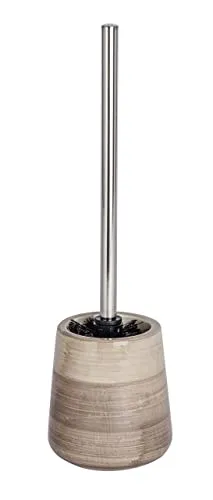 WENKO WC-Garnitur Pottery Sand Keramik mit auswechselbarem WC-Bürstenkopf Beige