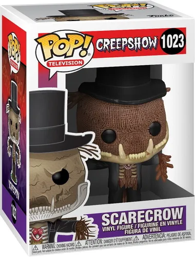 Creepshow Scarecrow Horror POP! Figur #1023 - Actionfigur des Scarecrow aus der Creepshow-Serie, ideal für Sammler und Fans von TV-Serien und Filmen. Ein Muss für jede Horror-Sammlung!