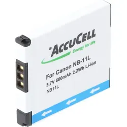 Akku passend für Canon NB-11L, NB-11LH Akku , Ixus 125 HS, 240, PowerShot A2300 - Schwarz
