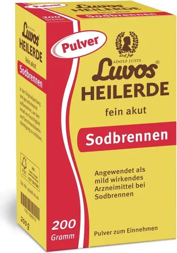Luvos Heilerde fein akut Sodbrennen Pulver 200 g von Heilerde-Gesellschaft Luvos Just