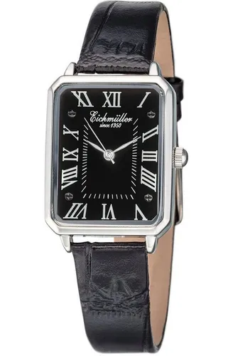 Eichmüller Quarzuhr Damen RE1082 Schwarz 24x30 mm von Eichmüller