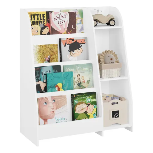 Bücherregal Montessori Kinderregal Spielzeugregal Standregal Aufbewahrungsregal