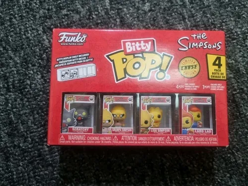 Funko Pop! Die Simpsons Bitty POP! 4er-Pack Series 4 2 cm #85710