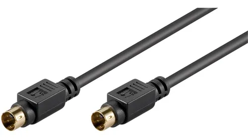 Produktbild Kabel łączący S-Video, pojedynczo ekranowany - Długość kabla 1 m