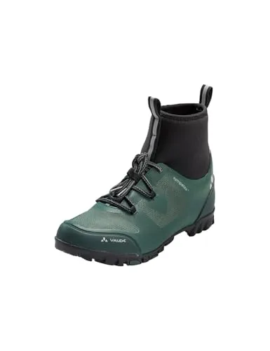 VAUDE Unisex TVL Pavei Mid Winter STX Fahrradschuh, Dusty Forest, 47 EU - Damen-Radsportschuhe mit 100% recycelter Sympatex Membran, ideal für winterliche Bedingungen und kompatibel mit gängigen MTB-Clicksystemen.