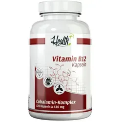 Health+ - Vitamin B12 - 120 Kapseln