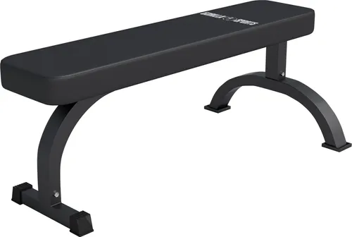 GORILLA SPORTS Hantelbank Flachbank Massiv - 400kg belastbar - Hantelbänke für Krafttraining, robust und langlebig mit bis zu 400 kg Belastbarkeit für ein sicheres Workout. Ideal für individuelles Training und Home Gym.