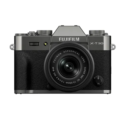 Fujifilm X-T30 III Gehäuse grau mit XC 13-33mm Objektiv von Fujifilm