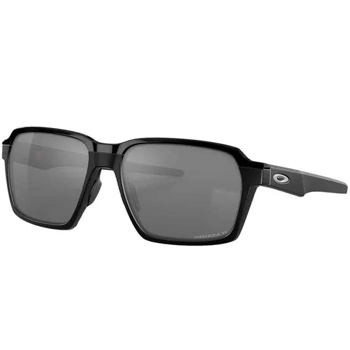 Produktbild Oakley Parlay Sonnenbrille Brille Aluminium Schwarz Polarisiert OO4143-0458 NEU