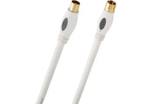 Oehlbach Transmission Plus Antennenkabel Audio- & Video-Kabel, Antenne männlich, Antenne weiblich (750 cm), Brilliante Farbwiedergabe, Effektive Schirmung